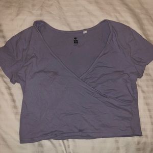 PacSun Surplice Crop Top